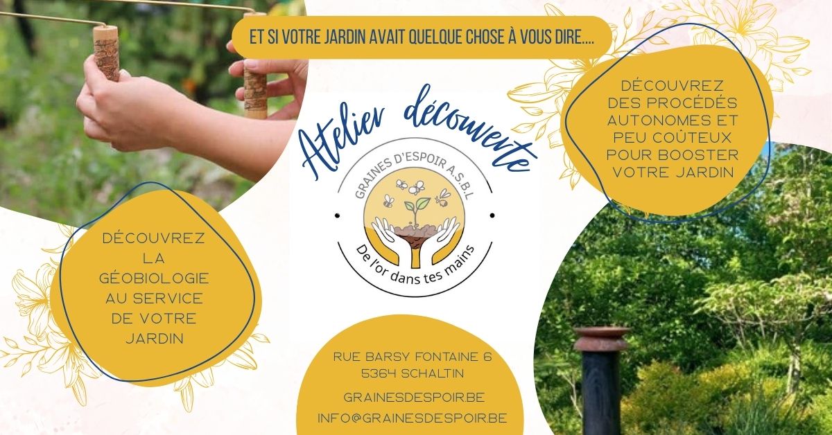 La Géobiologie au service de votre jardin avec Nicolas """02 Aout 2025"""