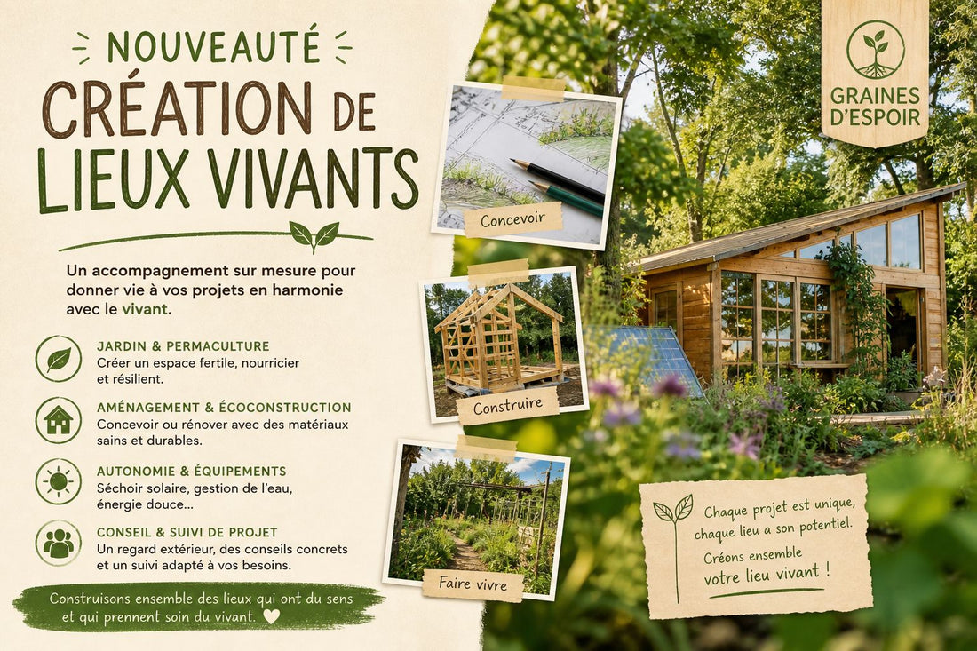 Création de lieux Vivants